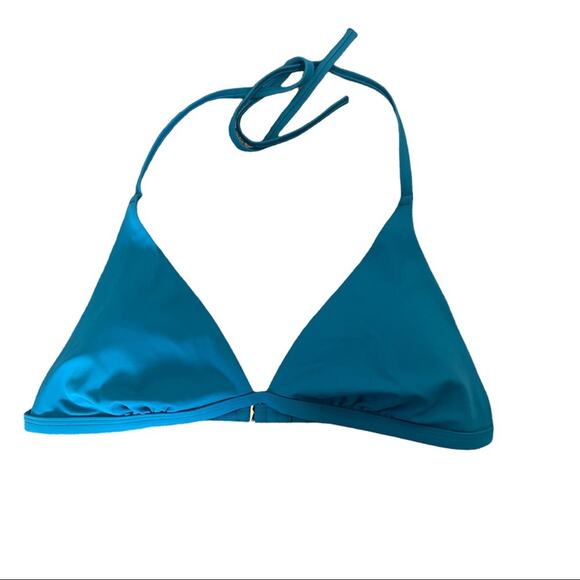 Chelsea28 Bikini Triangle Top Teal Large - Picture 9 of 9